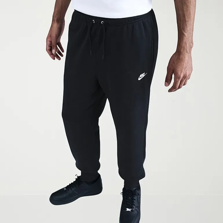 Nike Mens Cuffed Mid Rise Regular Fit Fleece Active Jogger Pant
