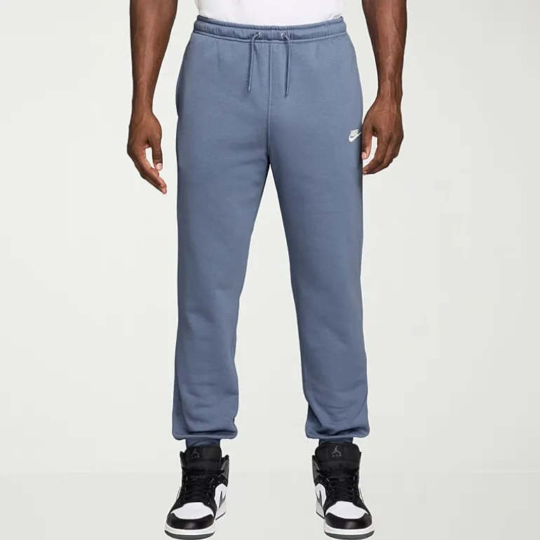 Nike Mens Cuffed Mid Rise Regular Fit Fleece Active Jogger Pant