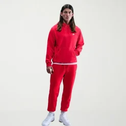 Nike Mens Cuffed Mid Rise Regular Fit Fleece Active Jogger Pant