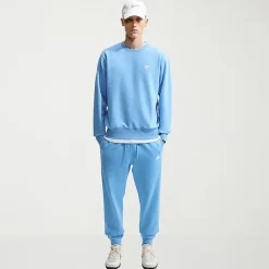 Nike Mens Cuffed Mid Rise Regular Fit Fleece Active Jogger Pant