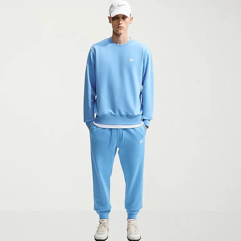 Nike Mens Cuffed Mid Rise Regular Fit Fleece Active Jogger Pant