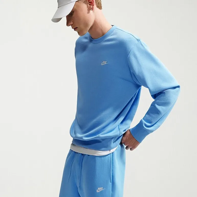 Nike Mens Cuffed Mid Rise Regular Fit Fleece Active Jogger Pant