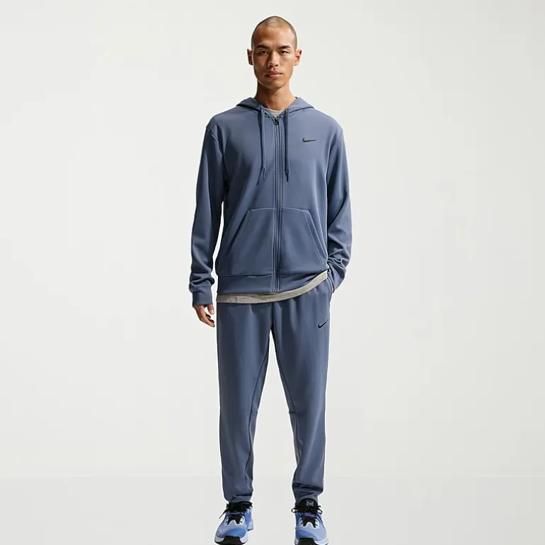 Nike Mens Cuffed Mid Rise Regular Fit Fleece Active Jogger Pant