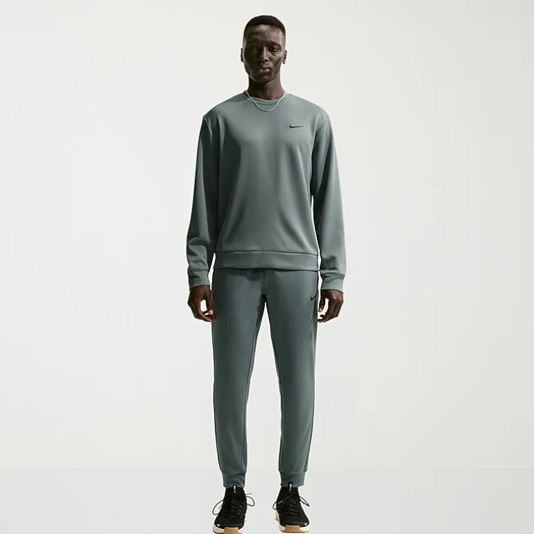 Nike Mens Cuffed Mid Rise Regular Fit Fleece Active Jogger Pant