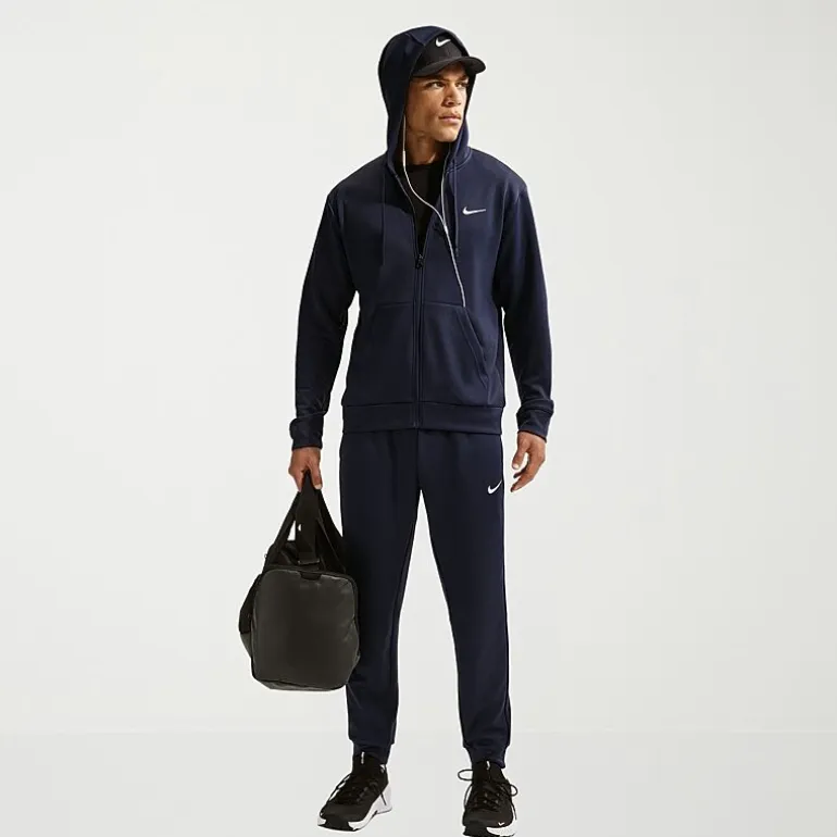 Nike Mens Cuffed Mid Rise Regular Fit Fleece Active Jogger Pant