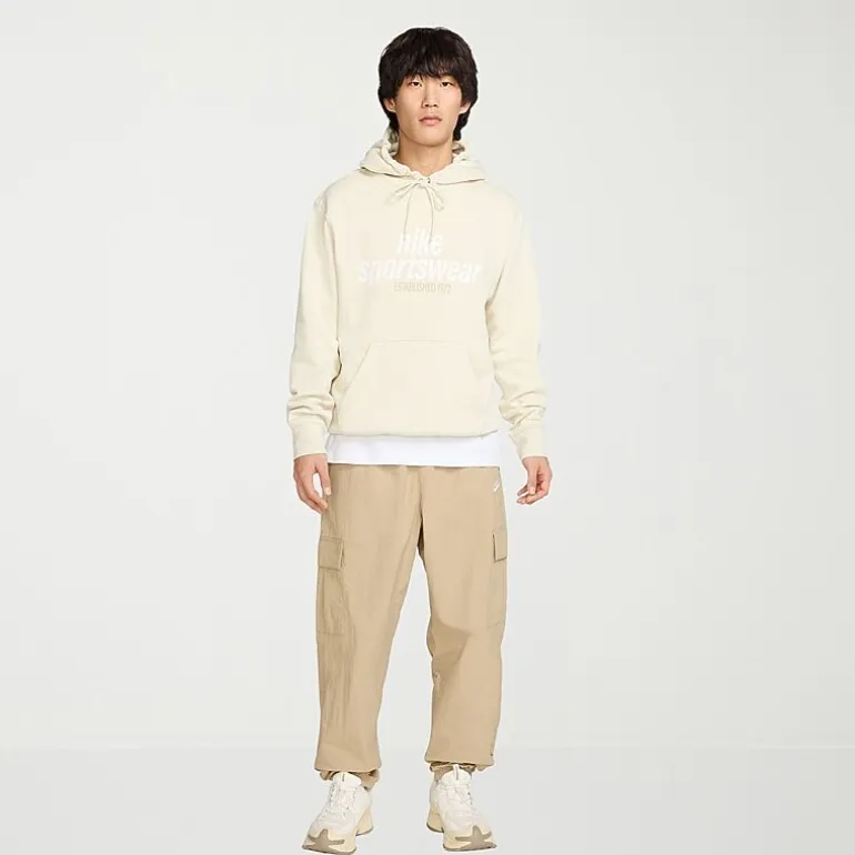 Nike Mens Cuffed Mid Rise Relaxed Fit Active Cargo Pant