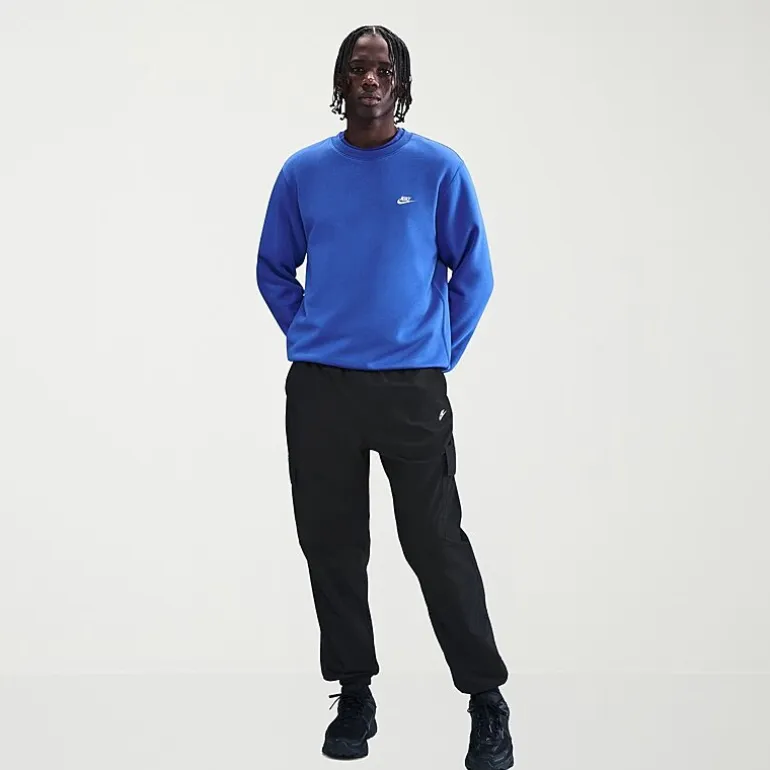 Nike Mens Cuffed Mid Rise Relaxed Fit Active Cargo Pant