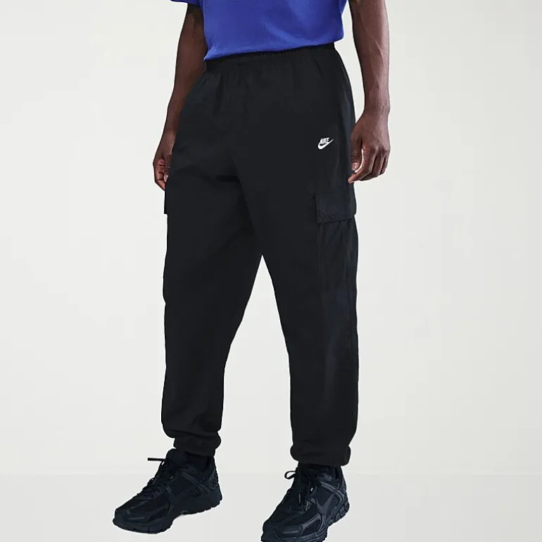 Nike Mens Cuffed Mid Rise Relaxed Fit Active Cargo Pant