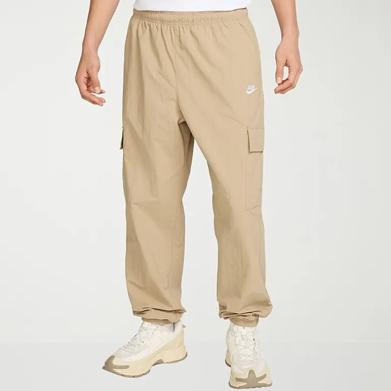 Nike Mens Cuffed Mid Rise Relaxed Fit Active Cargo Pant