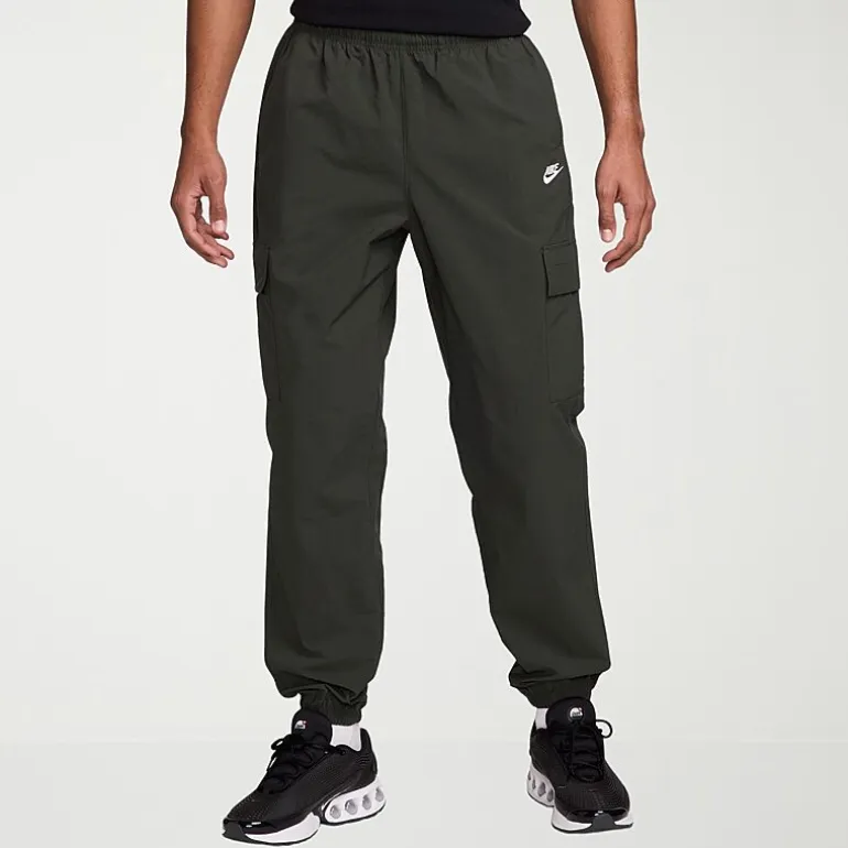 Nike Mens Cuffed Mid Rise Relaxed Fit Active Cargo Pant