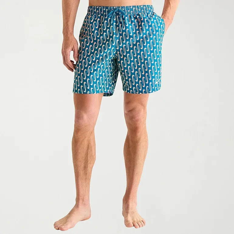 Nike Mens DRAWSTRING WAIST 7" Logo Swim Trunks