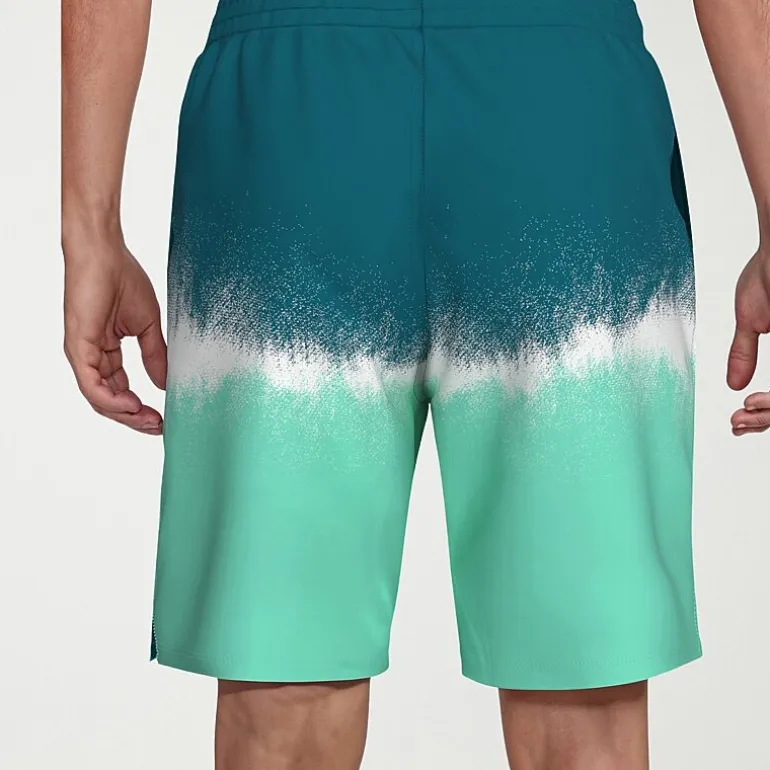 Nike Mens Drawstring Waist 9" Swim Trunks
