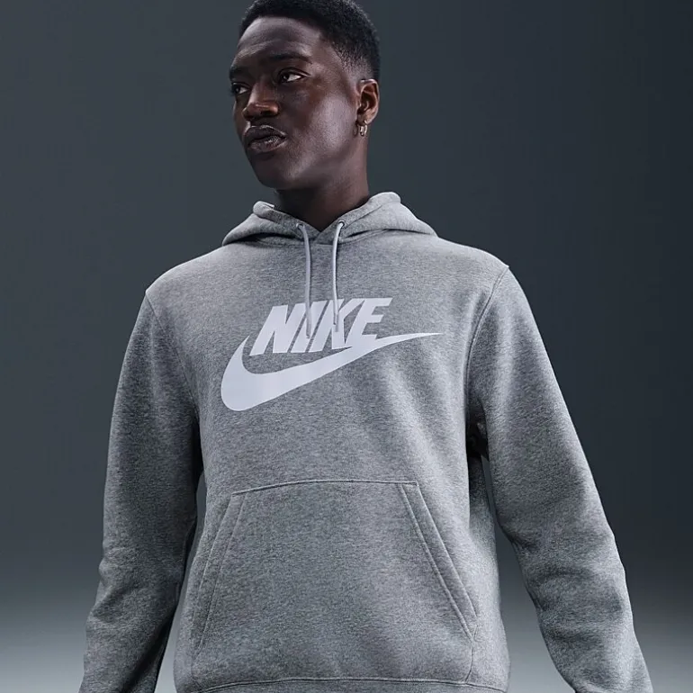 Nike Mens Long Sleeve Fleece Active Big and Tall Hoodie