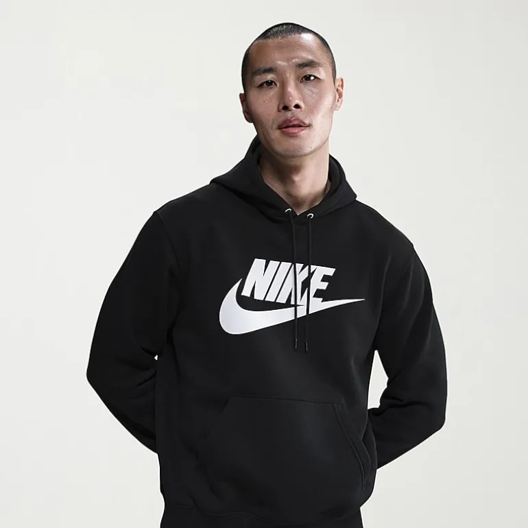 Nike Mens Long Sleeve Fleece Active Big and Tall Hoodie