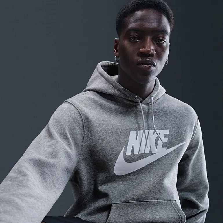 Nike Mens Long Sleeve Fleece Active Big and Tall Hoodie