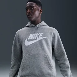 Nike Mens Long Sleeve Fleece Active Big and Tall Hoodie