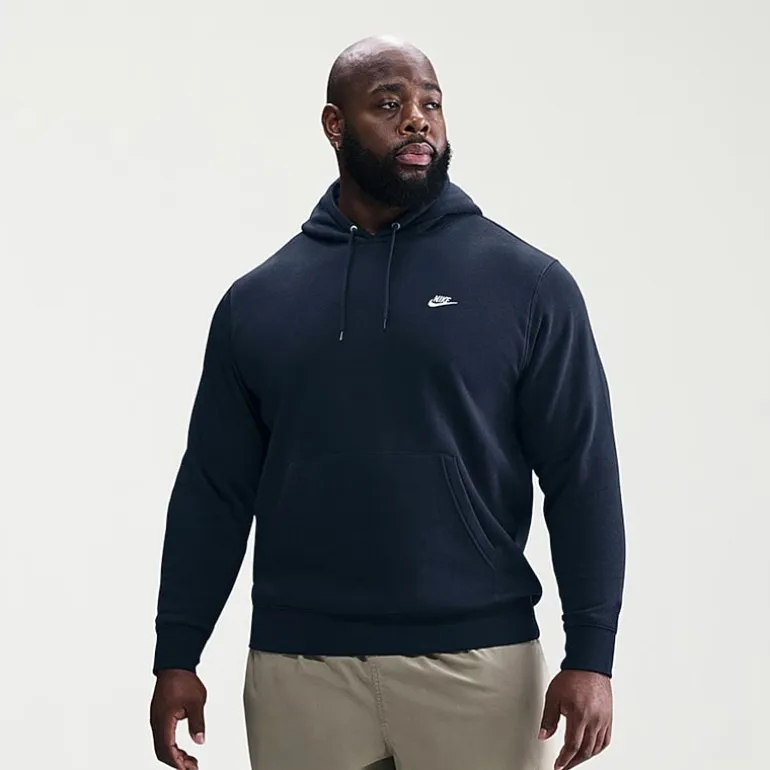 Nike Mens Long Sleeve Fleece Active Big and Tall Hoodie
