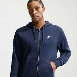 Nike Mens Long Sleeve Fleece Zipper Active Big and Tall Hoodie