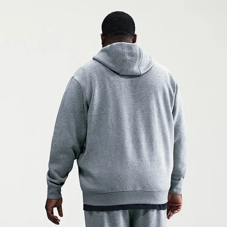 Nike Mens Long Sleeve Fleece Zipper Active Big and Tall Hoodie