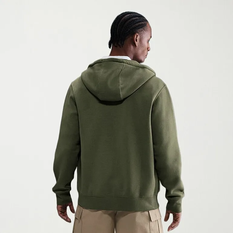 Nike Mens Long Sleeve Fleece Zipper Active Big and Tall Hoodie