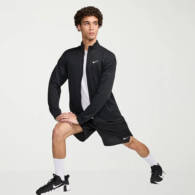 Nike Mens Long Sleeve Fleece Zipper Active Big and Tall Hoodie