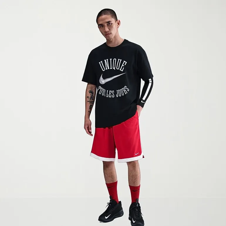 Nike Mens Mid Rise 11" Basketball Short