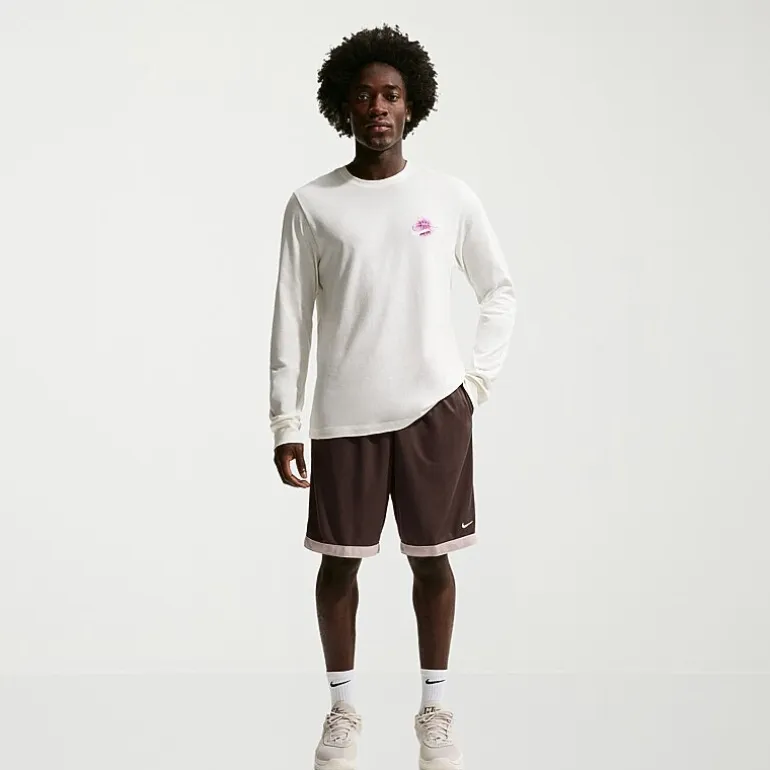 Nike Mens Mid Rise 11" Basketball Short