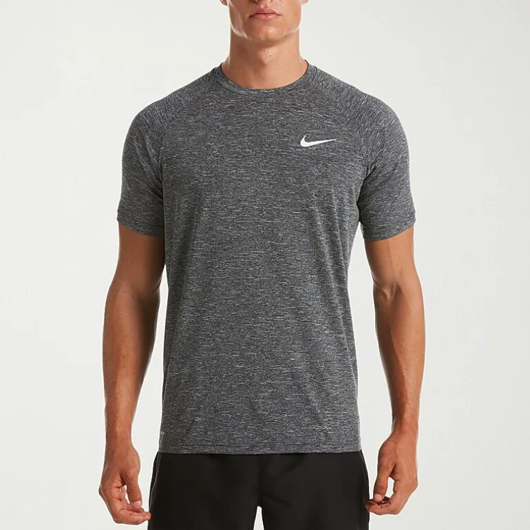 Nike Mens Short Sleeve Swim Shirt