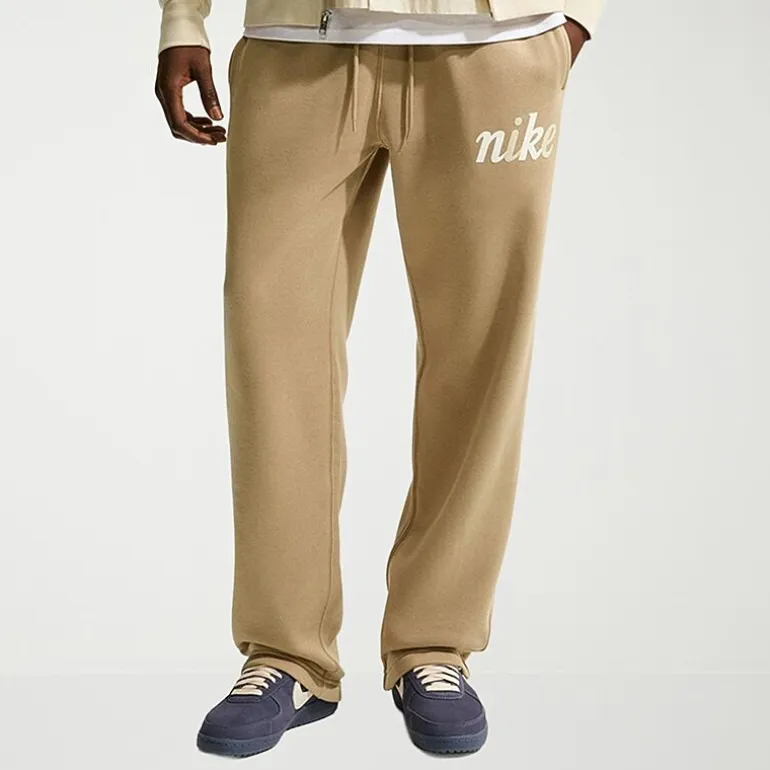 Nike Mens Straight Mid Rise Regular Fit Workout Pant
