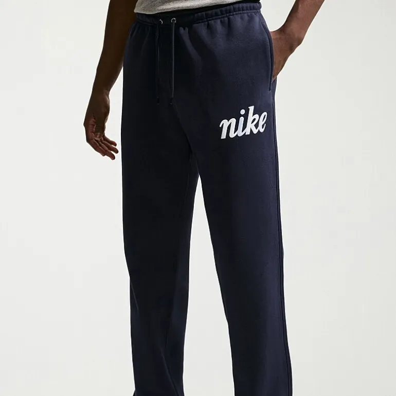 Nike Mens Straight Mid Rise Regular Fit Workout Pant