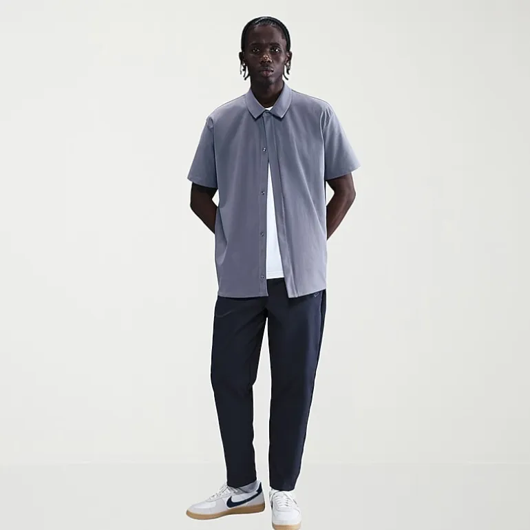 Nike Mens Tapered Mid Rise Relaxed Fit Active Pull-On Pant