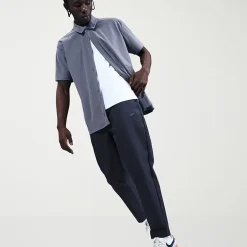 Nike Mens Tapered Mid Rise Relaxed Fit Active Pull-On Pant