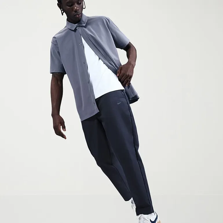 Nike Mens Tapered Mid Rise Relaxed Fit Active Pull-On Pant