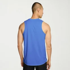 Nike Miler Uv Dri Fit Mens Crew Neck Sleeveless Active Tank Top