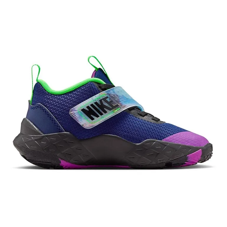 Nike Team Hustle D 12 Se Glitch Little Kid Unisex Basketball Shoes