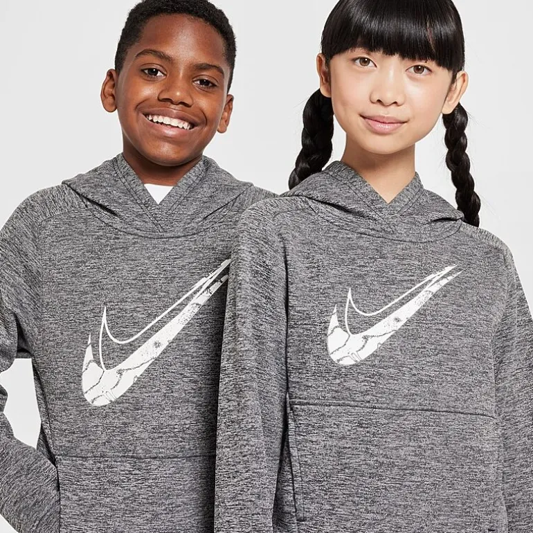 Nike Therma-FIT Big Kid Unisex Long Sleeve Fleece Active Hoodie
