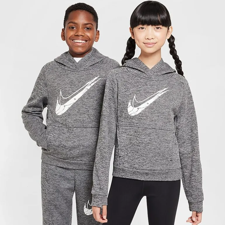 Nike Therma-FIT Big Kid Unisex Long Sleeve Fleece Active Hoodie