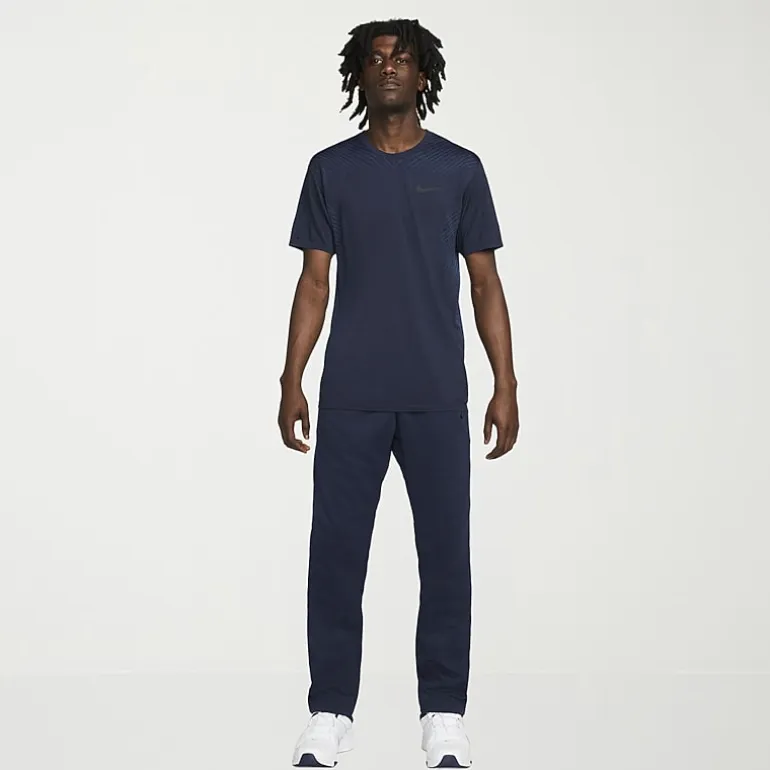Nike Therma-Fit Mens Straight Mid Rise Regular Fit Workout Pant