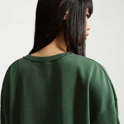 Nike Womens Crew Neck Long Sleeve Embroidered Sweatshirt