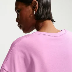 Nike Womens Crew Neck Long Sleeve Embroidered Sweatshirt