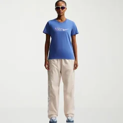 Nike Womens Crew Neck Short Sleeve Active T-Shirt