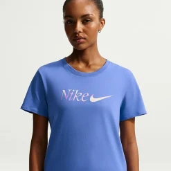Nike Womens Crew Neck Short Sleeve Active T-Shirt