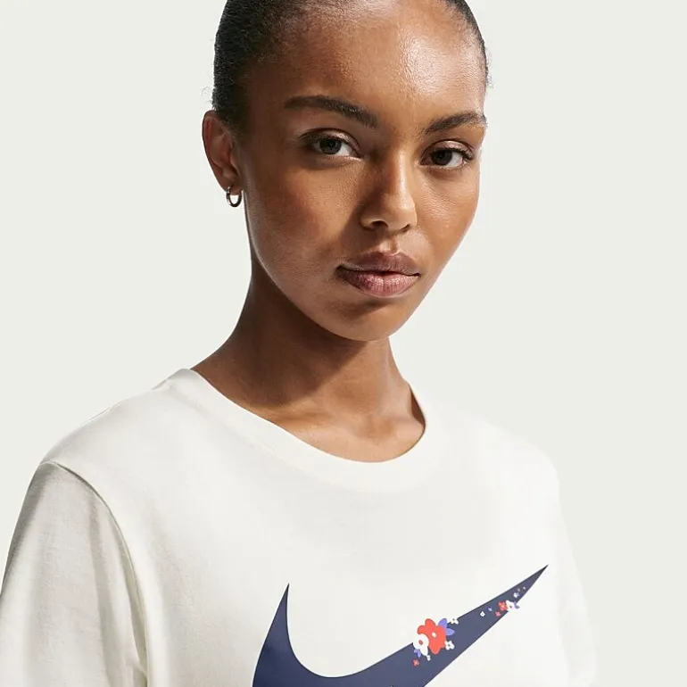 Nike Womens Crew Neck Short Sleeve Active T-Shirt