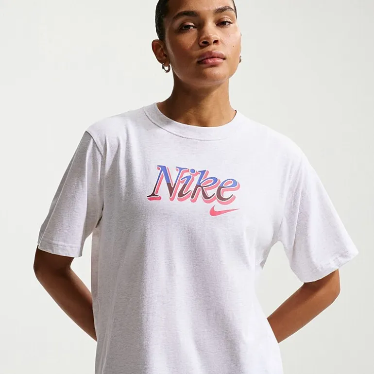 Nike Womens Crew Neck Short Sleeve Active T-Shirt