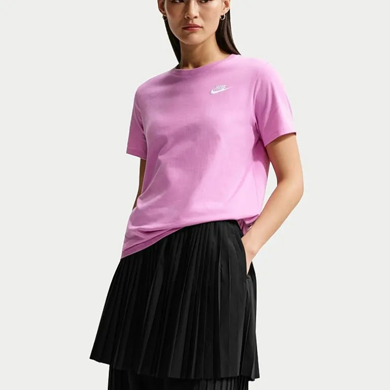 Nike Womens Crew Neck Short Sleeve Active T-Shirt