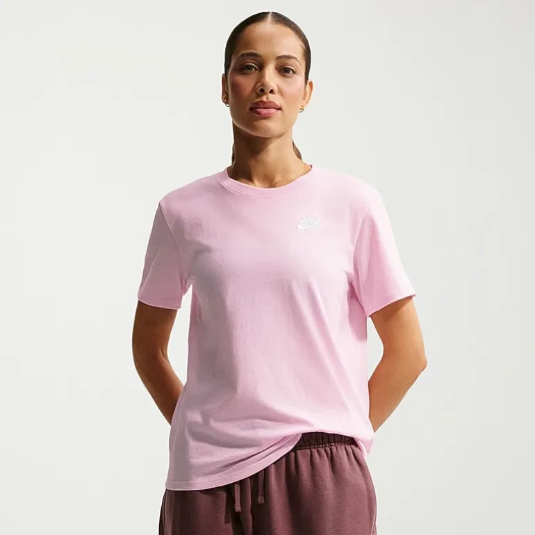 Nike Womens Crew Neck Short Sleeve Active T-Shirt