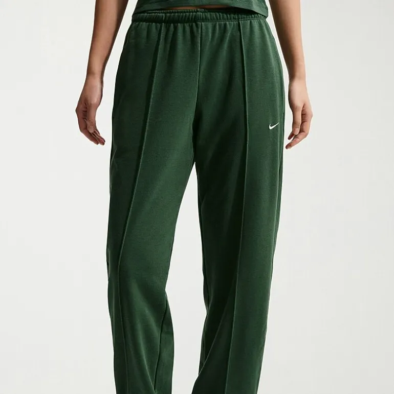 Nike Womens Drawstring Waist Lightweight Cinched Mid Rise Loose Fit Active Jogger Pant