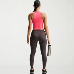 Nike Womens High Neck Sleeveless Active Tank Top