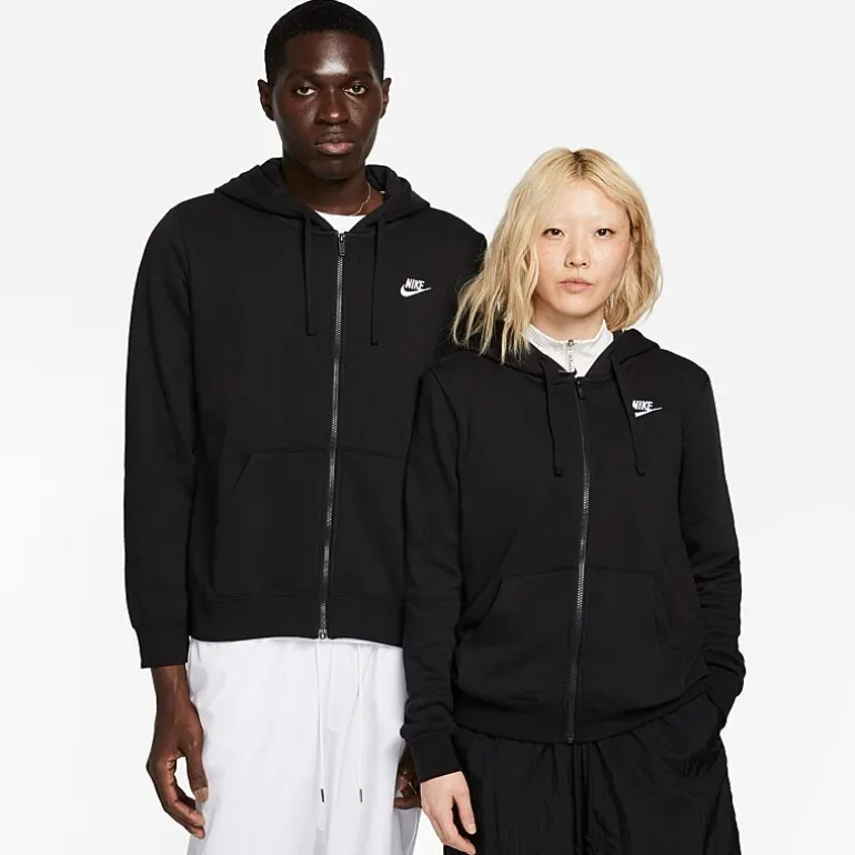 Nike Womens Long Sleeve Fleece Zipper Active Hoodie