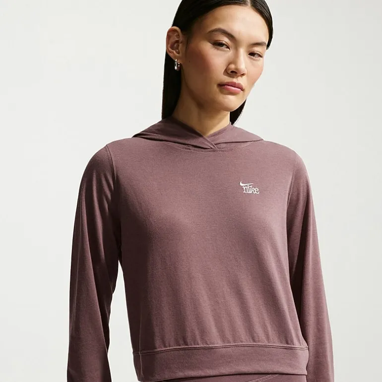Nike Womens Long Sleeve Moisture Wicking Active Hoodie
